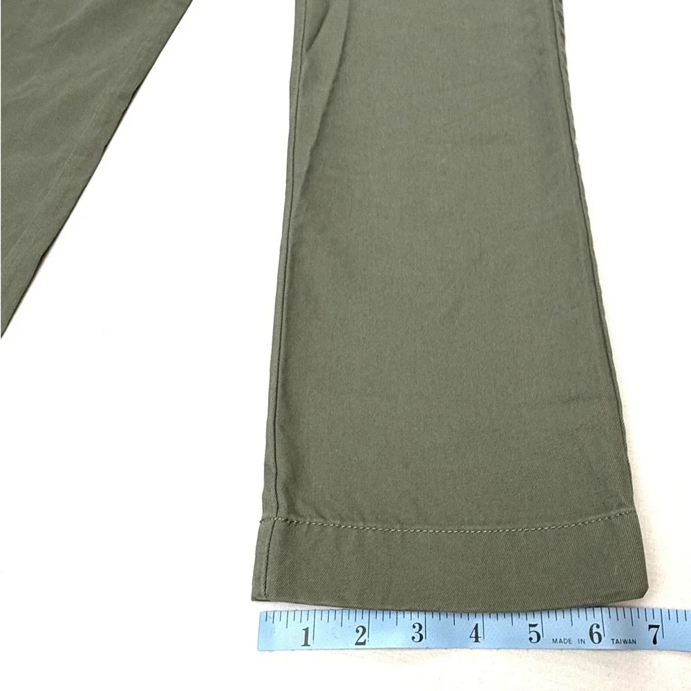 J. Crew Mens Flex Pants 28x32 Chino Slim Fit Straight Leg‎ Twill Khaki Stretch - Picture 7 of 10